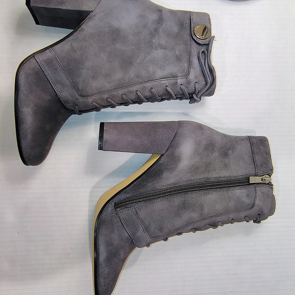 Ivanka Trump Gray Ankle Boots